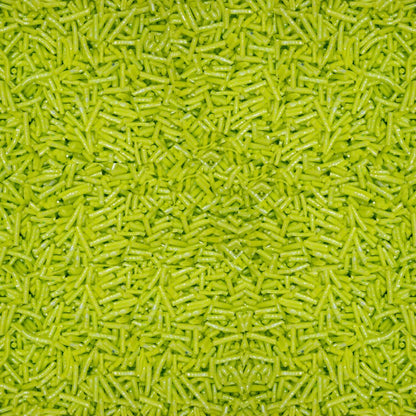 Confect Lime Green Vermicelli Sprinkles