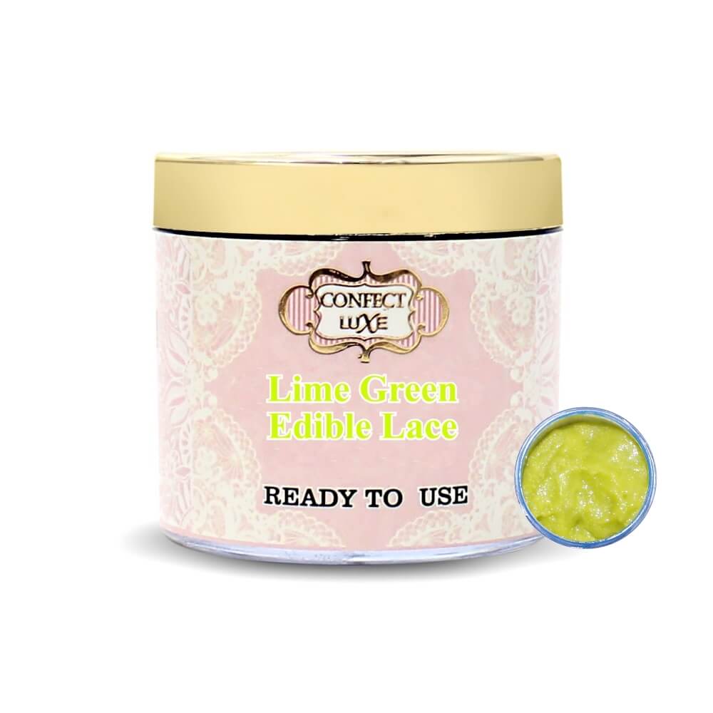 Confect Lime Green | Edible Lace