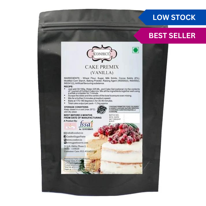 Confect Vanilla | Cake Premix