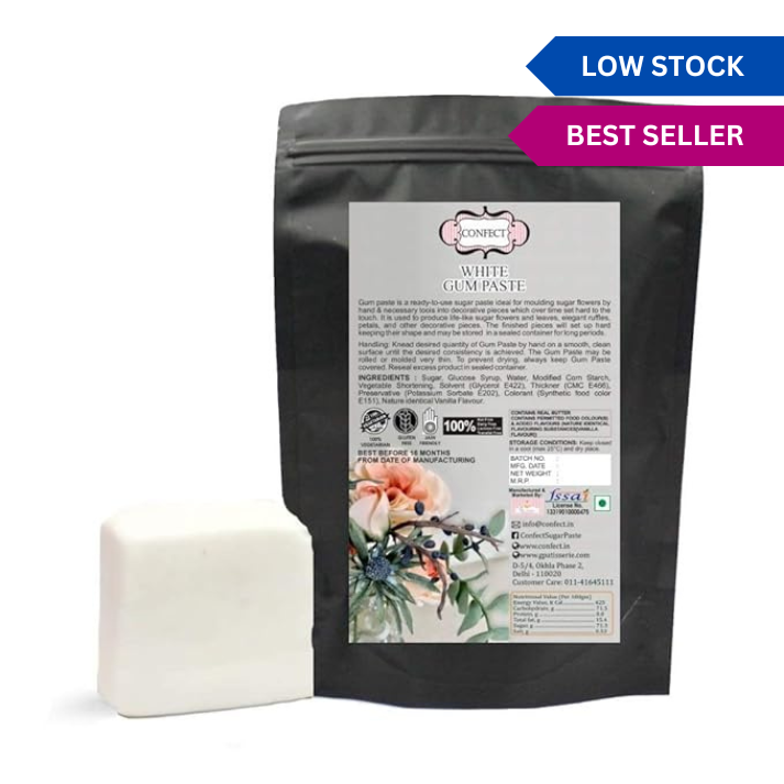 Confect White | Edible Gum paste