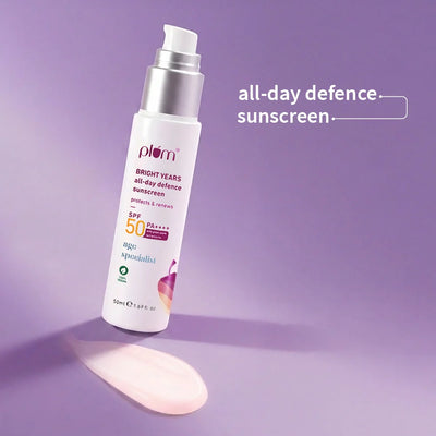 Plum Bright Years All-Day Defence SPF 50 PA++++ Sunscreen