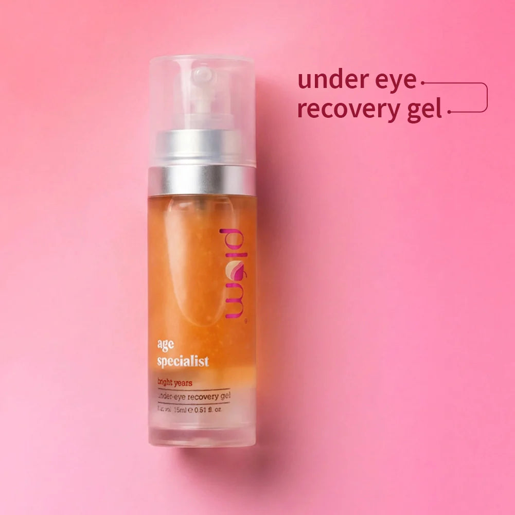 Plum Goodness Bright Years Under-Eye Recovery Gel For Mature Skin