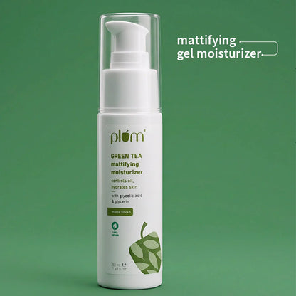 Plum Goodness Green Tea Mattifying Moisturizer for Oily & Acne-Prone Skin
