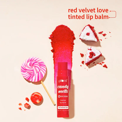 Plum Goodness Candy Melts Red Velvet Love Tinted Lip Balm