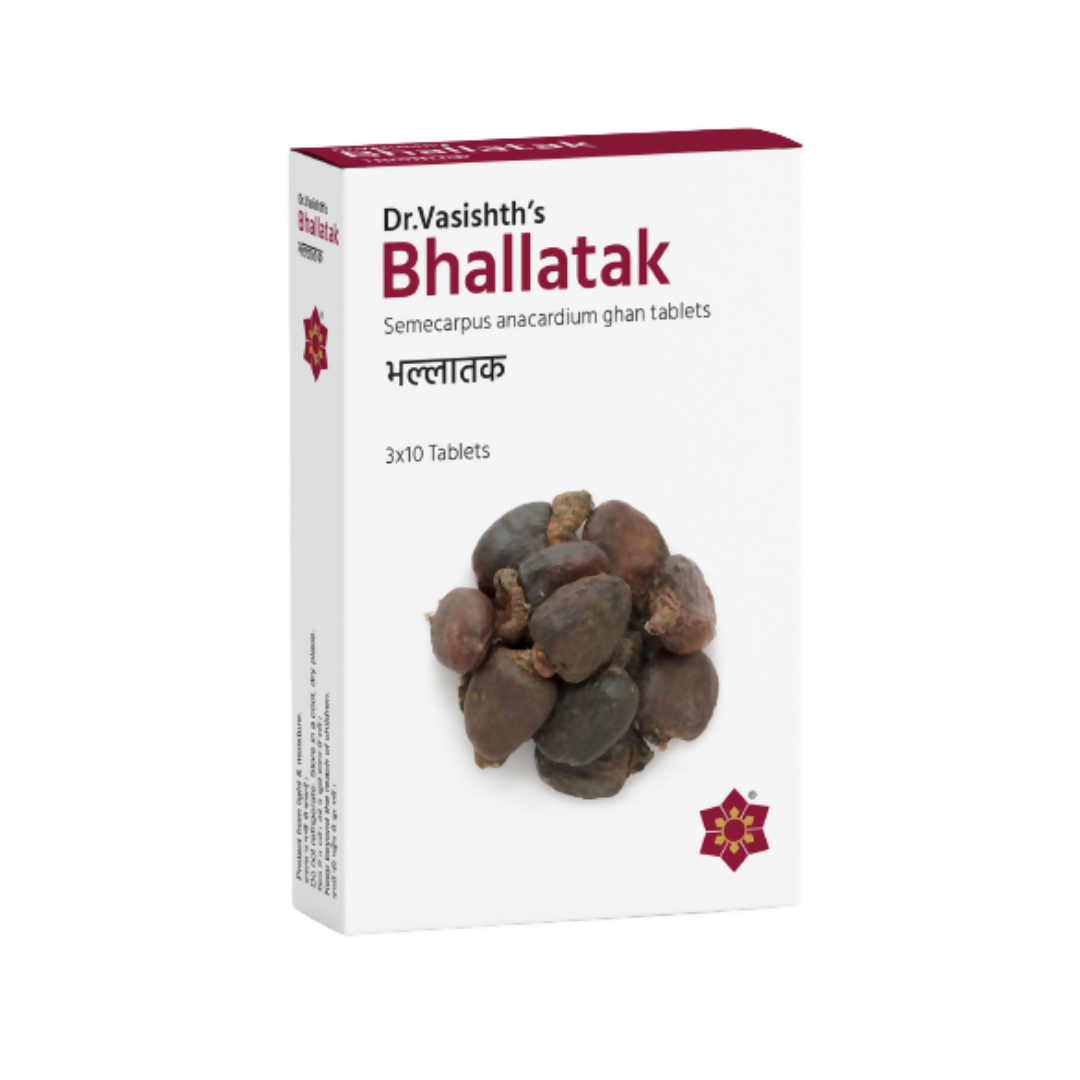 Dr.Vasishth's Bhallatak Tablets - Indyancart