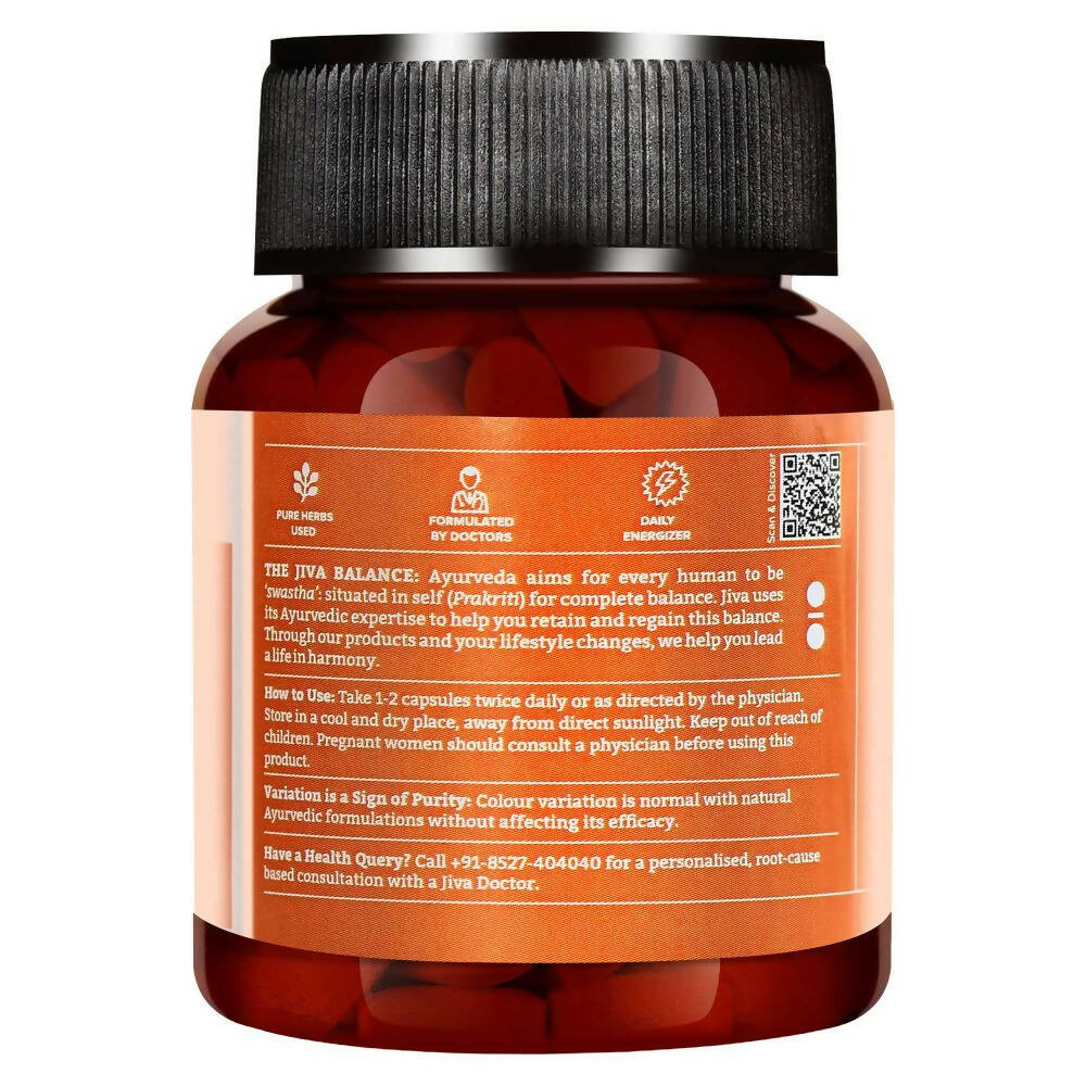Jiva Ayurveda Oaj Shakti Capsules - Indyancart