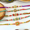 Dhiyona pack of 5 Wraparound Rakhi