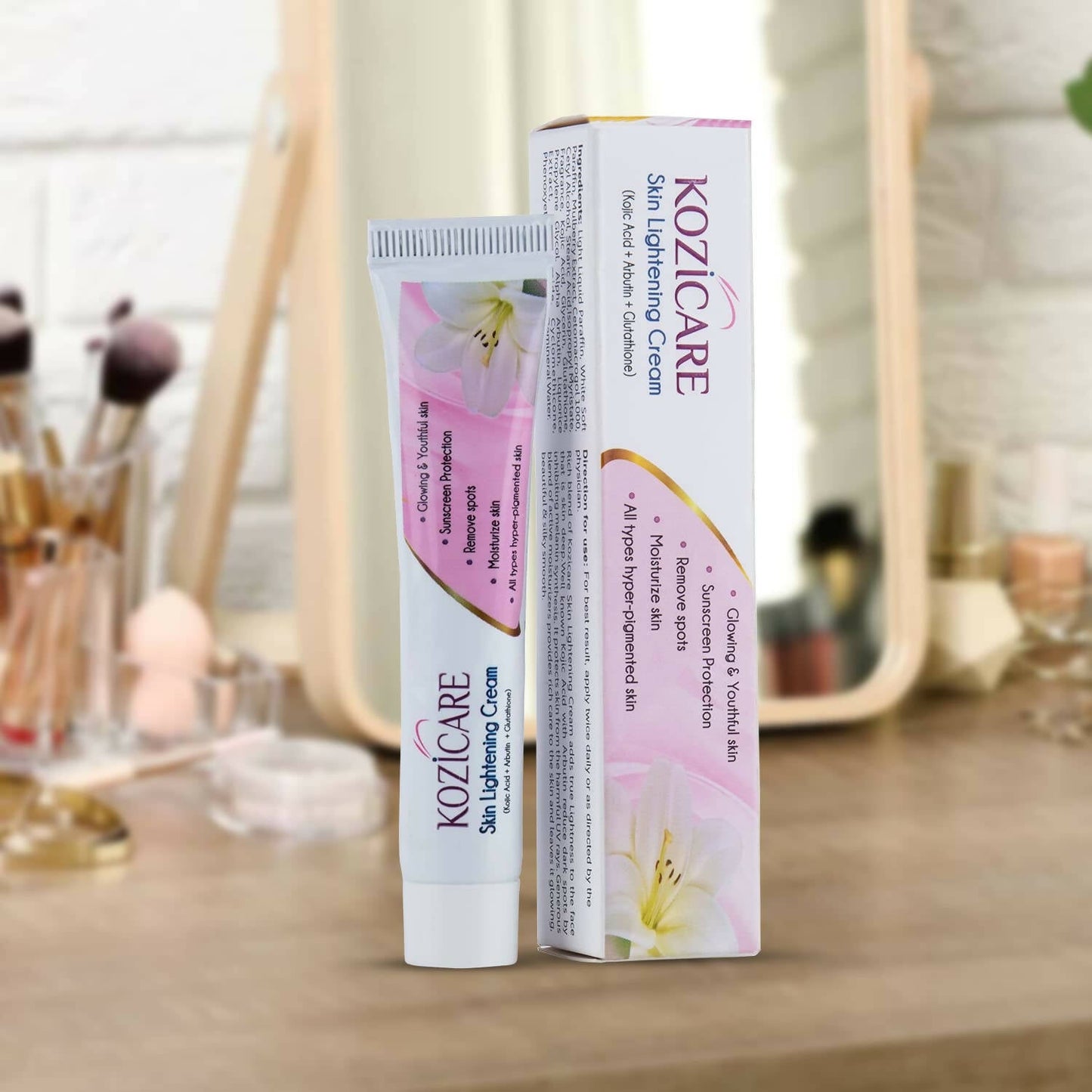 Healthvit Kozicare Skin Lightening Cream - Indyancart