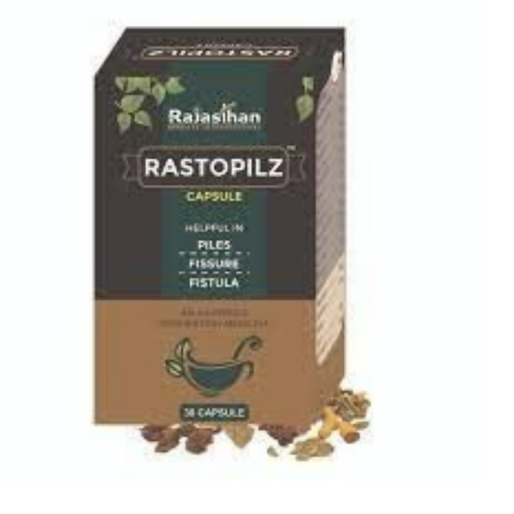 Rajasthan Herbals International Rastopilz Capsules - Indyancart