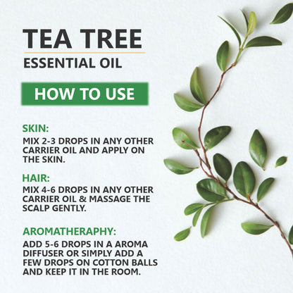 Skiura Nature 100% Natural Teatree Essential Oil