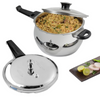 Vinod Splendid Plus Stainless Steel Outer Lid Pressure Cooker