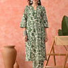 Dhiyona SN Women's Floral Printed Pure Cotton A-Line Kurta & Palazzo