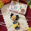 Dhiyona Set Of 2 Pikachu Design Kids Rakhi With Roli Chawal Chandan Mishri