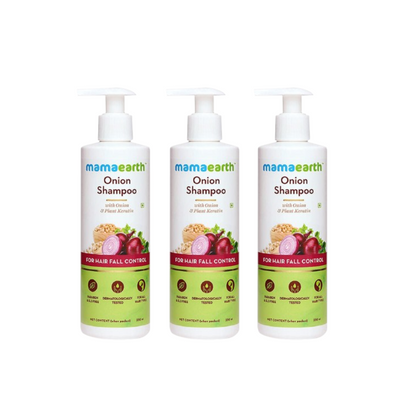 Mamaearth Onion Shampoo For Hair Fall Care - Indyancart