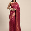 Dhiyona GR Women's Meera Magenta Pink Silk Blend Saree