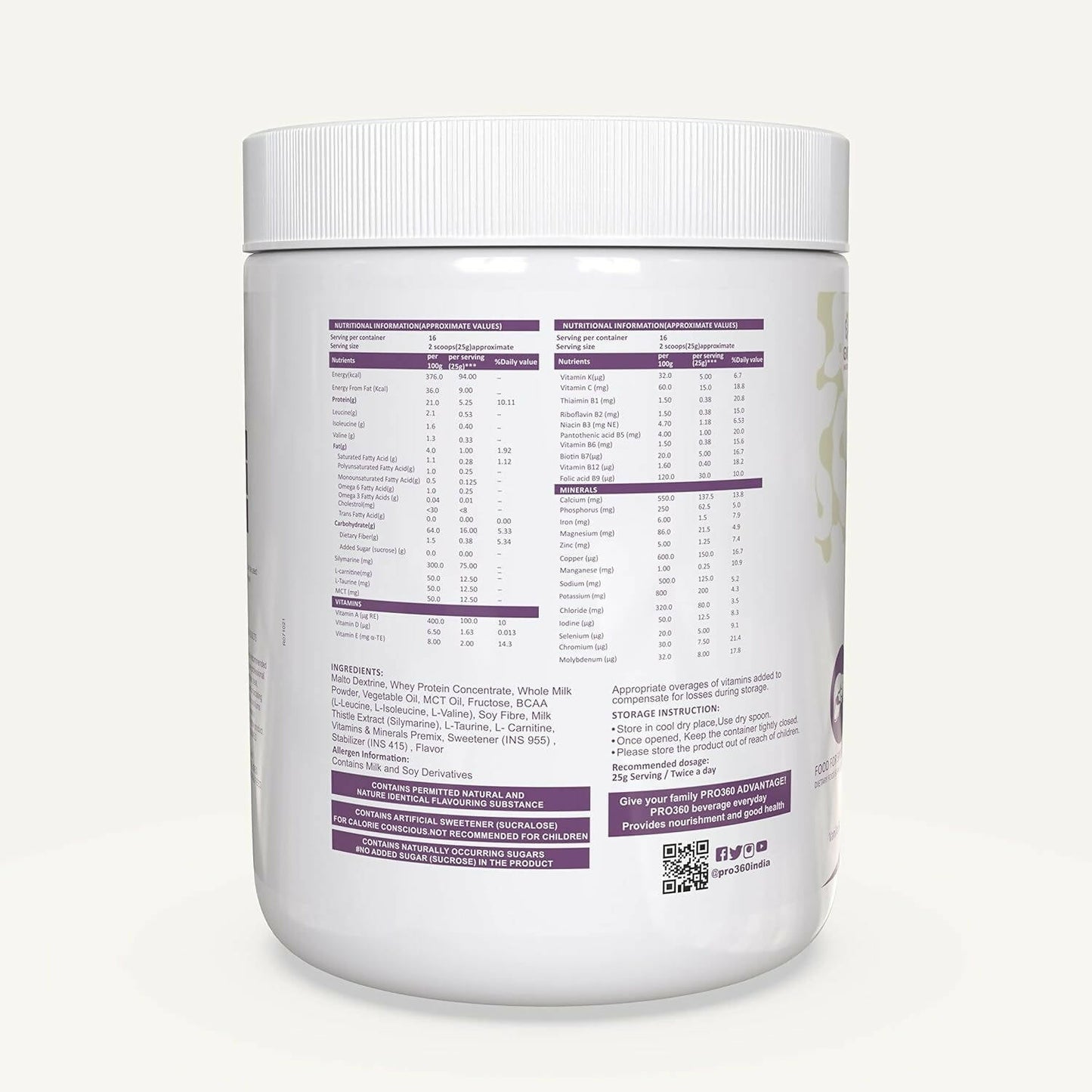 Pro360 Hepa Liver Care Protein Powder - Indyancart