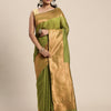 Dhiyona GR Women's Monalisa Grass Green Silk Blend Saree