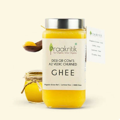 Praakritik Natural Desi Gir Cow A2 Ghee - Indyancart
