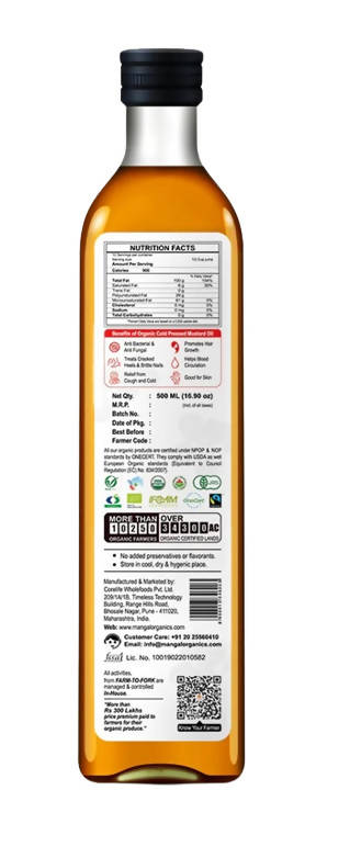 Mangal Organics Mustard Oil