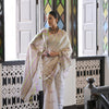 Dhiyona GR Women's Mehendi Muga Cotton Ikkat Saree
