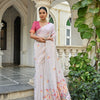 Dhiyona GR Women's Pranshi Mustard Yellow Pichwai Muga Cotton Saree