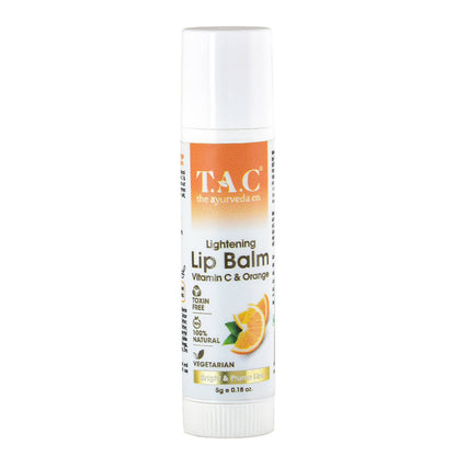 TAC - The Ayurveda Co. Vitamin C & Orange Lip Balm