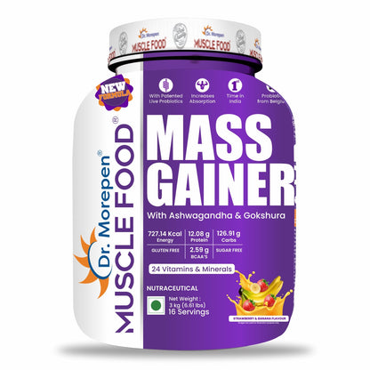 Dr Morpen Mass Gainer Banana Strawberry