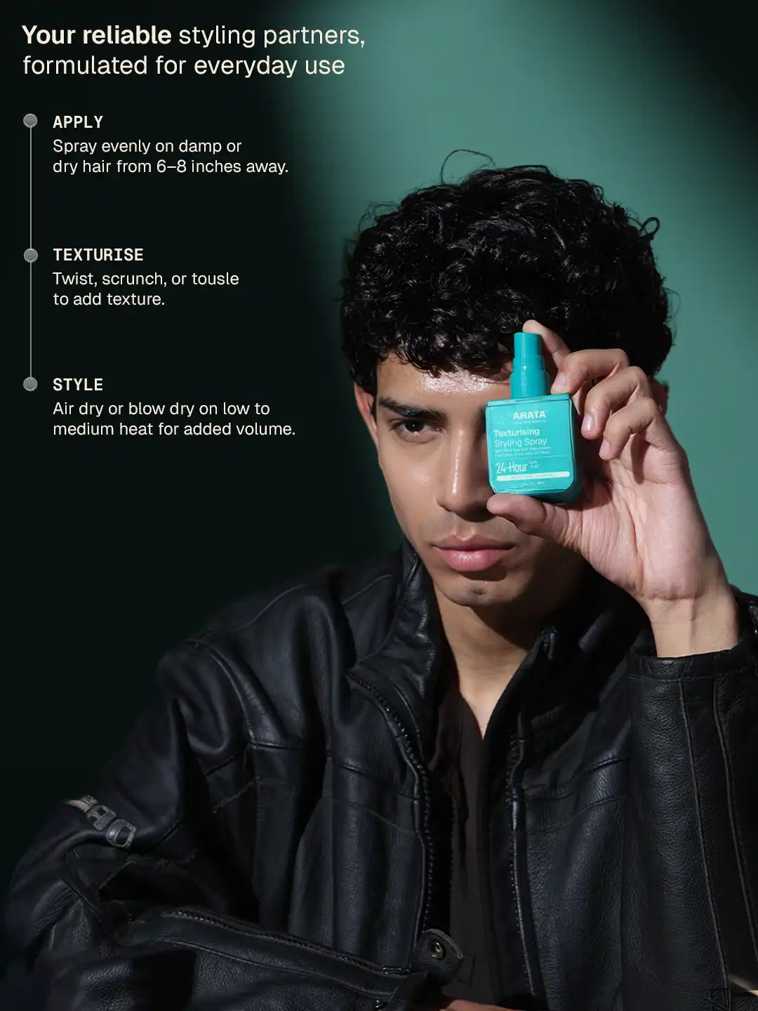 Arata Texturising Styling Spray & Styling Cream Combo