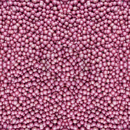 Confect Mauve Disco Balls Sprinkles 4 MM