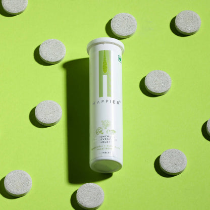 Happier Greencrush Effervescent Tablets