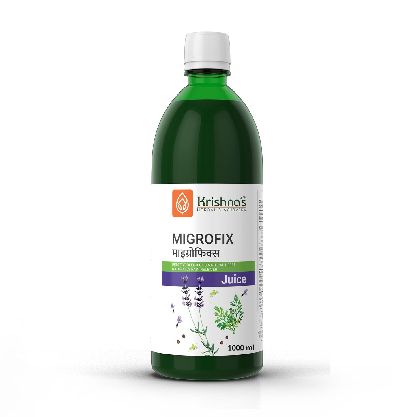 Krishna'S Herbal & Ayurveda Migrofix Juice