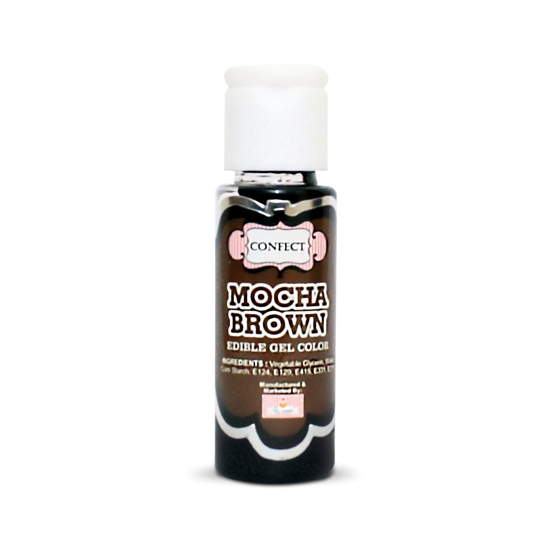 Confect Mocha Brown | Edible Gel Color
