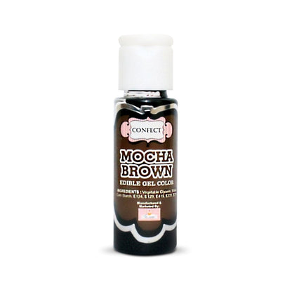 Confect Mocha Brown | Edible Gel Color