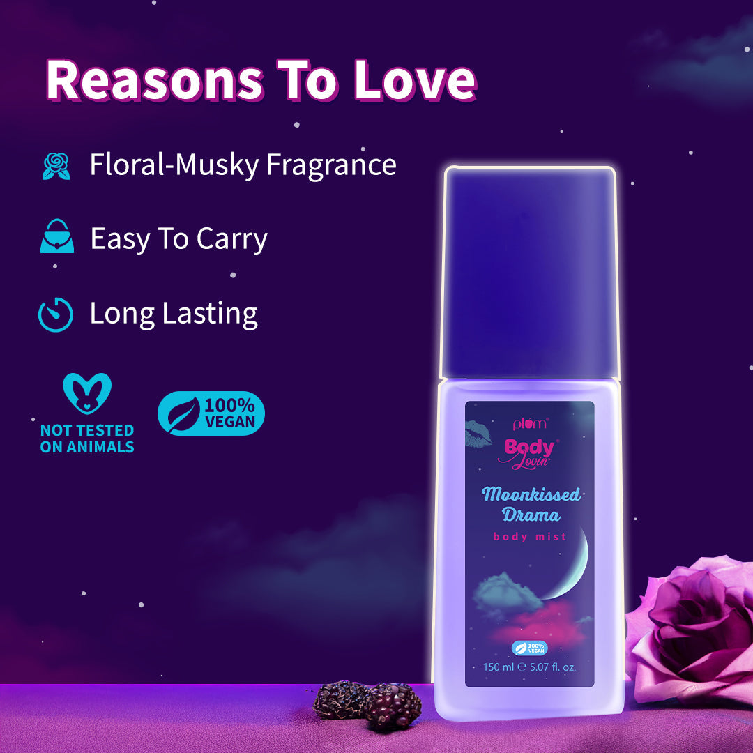 Plum Goodness Moonkissed Drama Body Mist by BodyLovin'