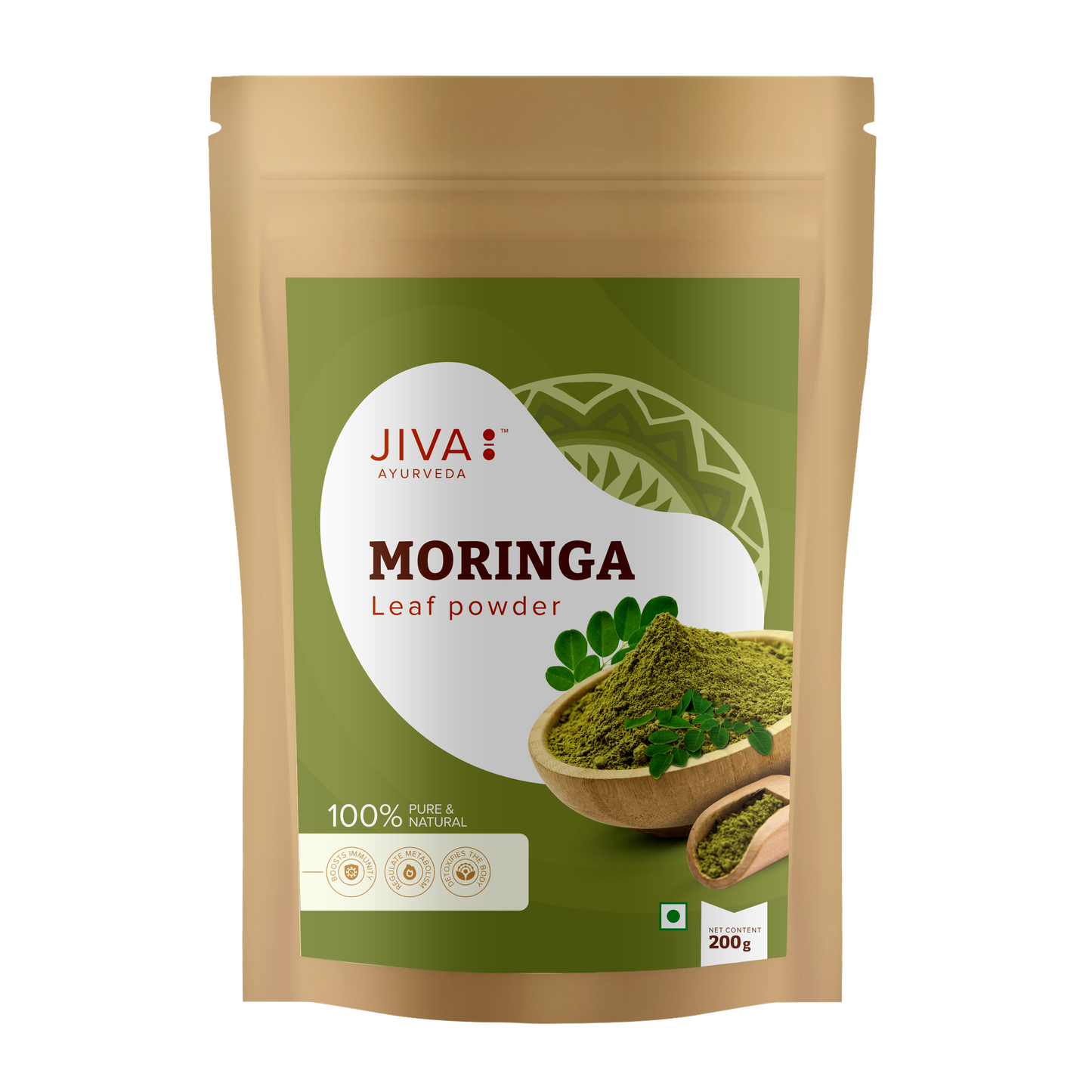 Moringa Powder Natural Superfood for Energy, Immunity & Detox
