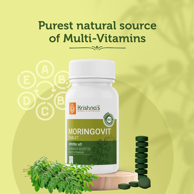 Krishna'S Herbal & Ayurveda Moringovit Tablets