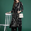 Dhiyona IE Printed Straight Tunic With Trousers Co-Ords