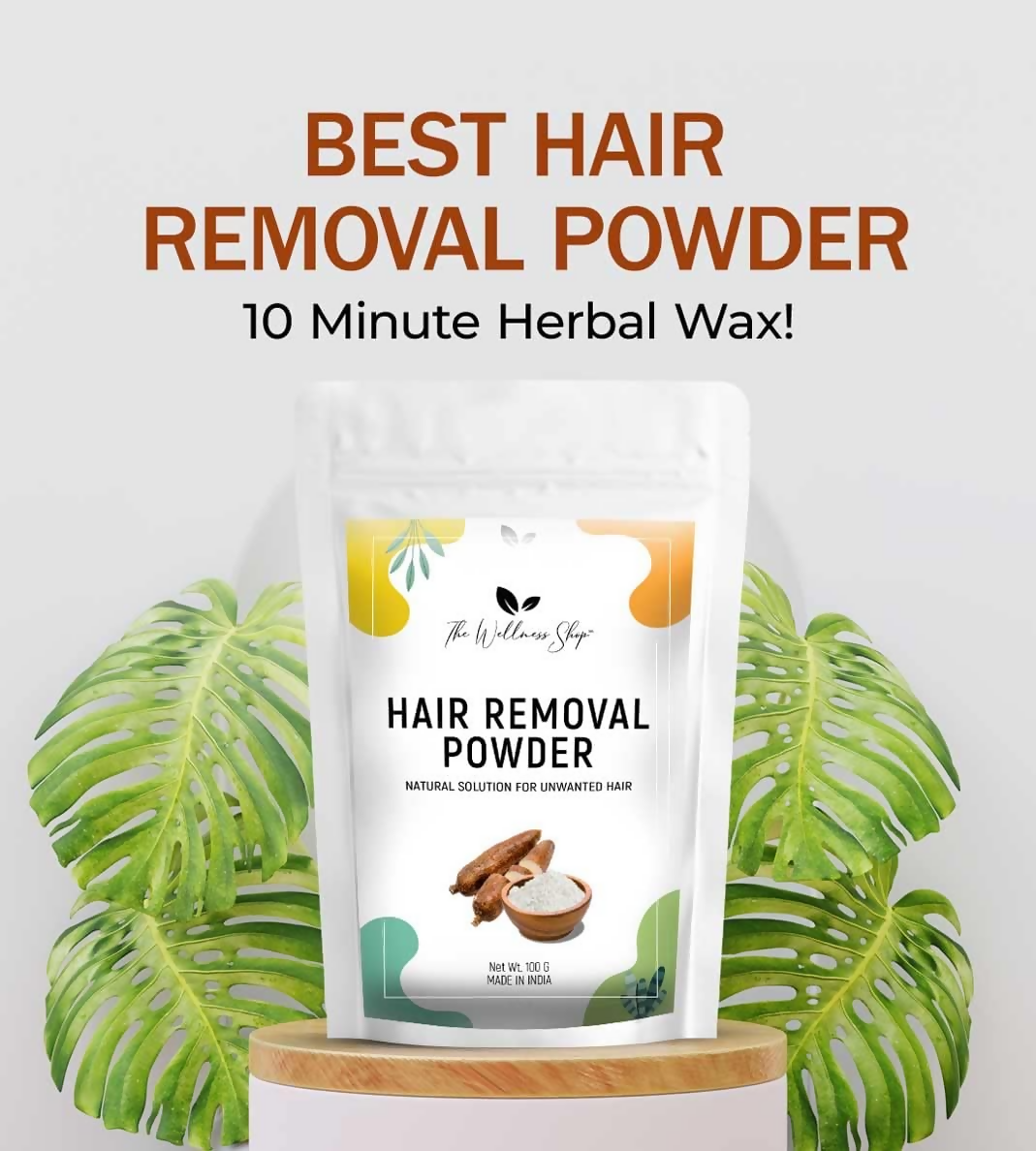The Wellness Shop Hair Removal Powder - Indyancart