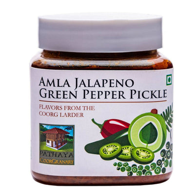 Ainmane Amla Jalapenos & Green Pepper Pickle