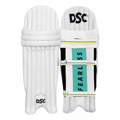 DSC Economy Kashmir Willow Cricket Kit Size 5 with bat, pads, and gloves for beginner cricket players.