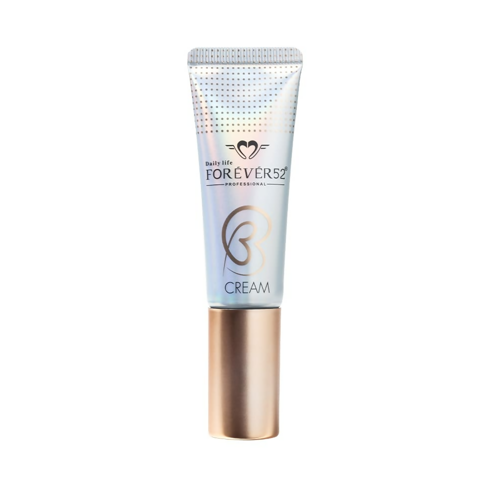 Daily Life Forever52 BB Cream SPF 50 ZB003, a beige tube of BB cream with a pump dispenser and SPF protection.
