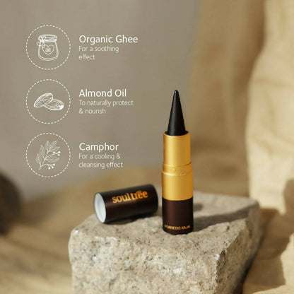 Soultree Ayurvedic Kajal - Pure Black 011 - Indyancart