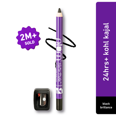 Plum Goodness NaturStudio All-Day-Wear Kohl Kajal with FREE SHARPENER