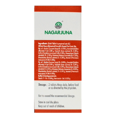 Nagarjuna Ayurveda Diarid Tablets