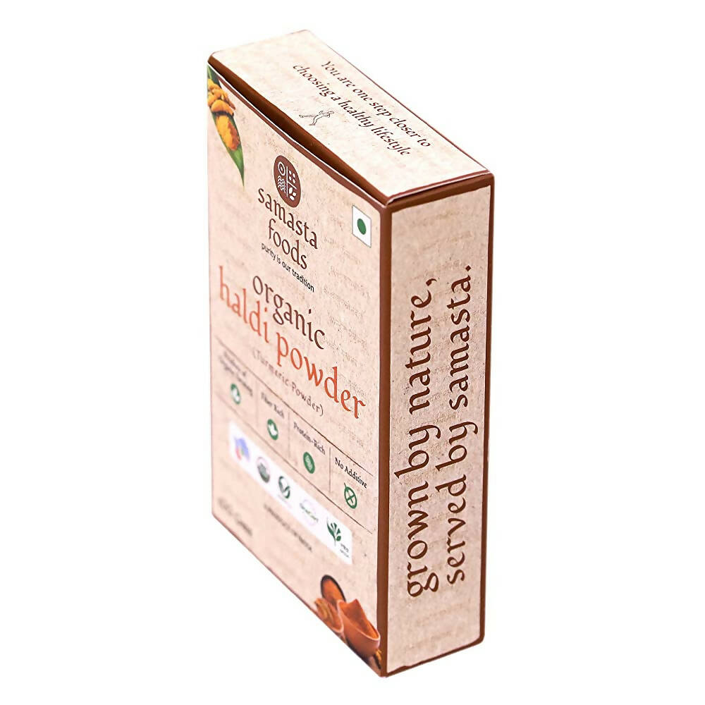 Samasta Foods Organic Haldi Powder (Turmeric Powder)