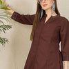 Dhiyona IE Mandarin Collar Tunic With Trouser