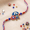 Dhiyona Kids Avengers Character Artificial Beads Thread Rakhi