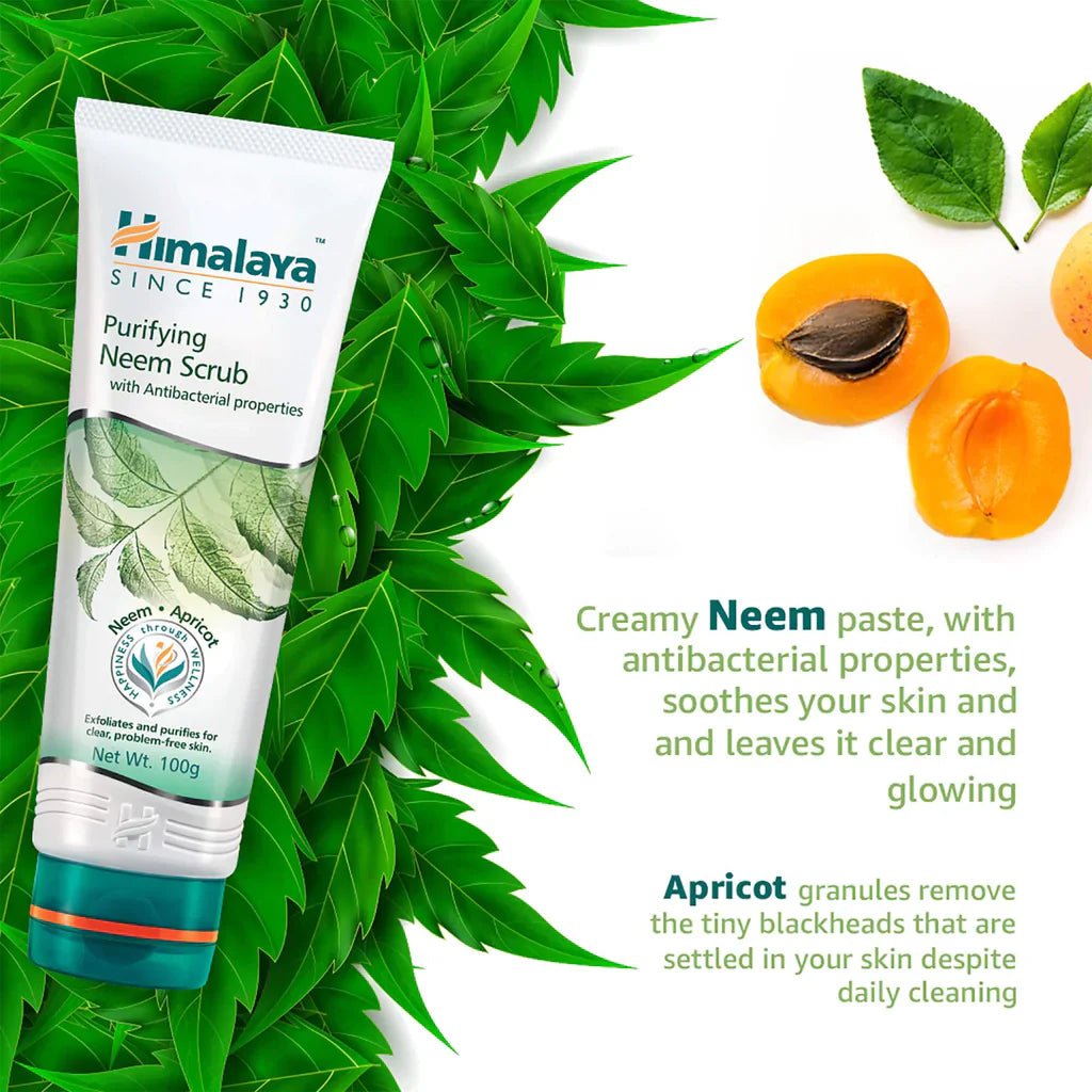 Himalaya Purifying Neem Scrub - Indyancart