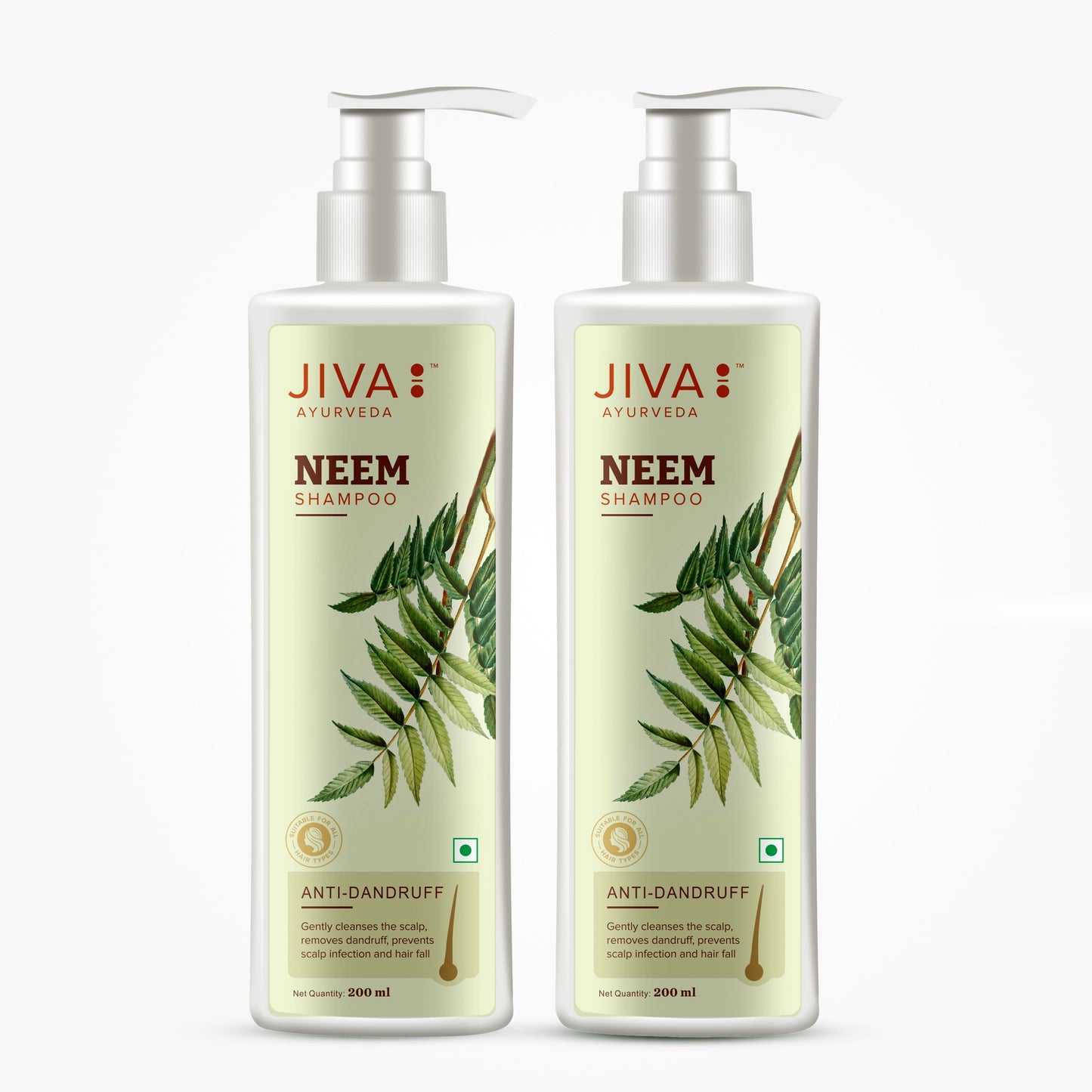 Jiva Ayurveda Neem Shampoo - Herbal Haircare