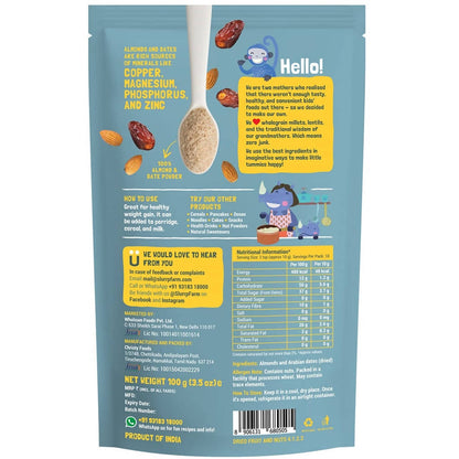 Slurrp Farm Almond Date Powder